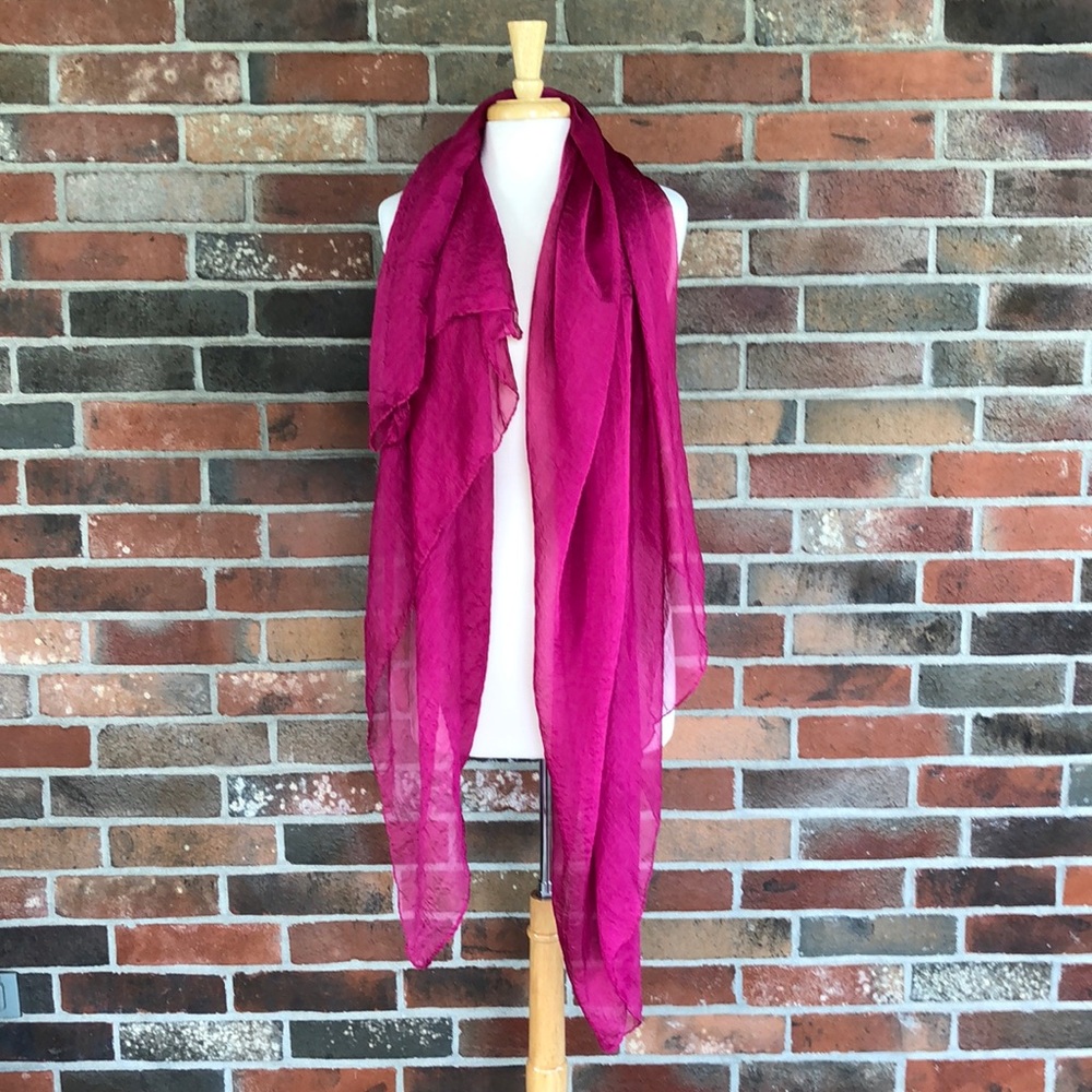 Fuscia wrap